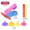 Explotaciones transfronterizas niños máquina de fideos de barro de colores rodillo molde de animales accesorios juego DYI manual
