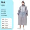 Impermeables Desechables para Hombres y Mujeres, Estilo Largo Engrosado, Poncho de Lluvia Portátil Todo en Uno de Cuerpo Completo para Lluvia Fuerte, Adecuado para Adultos para Viajes al Aire Libre