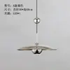 Lámpara de Comedor Moderna Simple Creativa OVNI Nórdico Hierro Diseñador Ventana Barra Mesa Sala de Estar Luz Lujo Dormitorio Candelabro