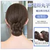 Peluca de moño para mujer, trenzas autoenroscables de varita mágica, extensiones de cabello voluminizadoras, peluca para recogido diario, accesorio para el cabello de capullo de flor