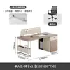 Mesa de trabalho simples moderna para equipe financeira, estação de trabalho dupla 4 quatro 6 seis lugares, mesa e cadeira com assento tipo cartão, mesa para equipe de escritório