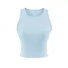 Camisole Vest Branco Feminino 2026 Novo Estilo com Bojos Camada Interna Feminina Camisa de Base Top Sem Mangas de Verão Roupa Externa Sutiã