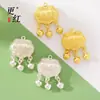 Aleación de Plata de Alta Venta Transfronteriza Longevidad, Riqueza, Inteligencia y Astucia Candado Colgante para Collar y Pulsera DIY Accesorios Colgantes Venta al por Mayor