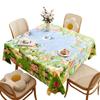 Toalha de Mesa Estilo Pintura a Óleo de Van Gogh Impermeável e à Prova de Óleo Sem Lavagem Luxo Acessível Tecido de Toalha de Mesa Artística de Alta Qualidade Toalha de Mesa Retangular