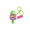 Llavero Original Micrófono de Grabación Mini Crayon Shin-Chan Juguete Sonoro Divertido para Aliviar el Estrés Colgante para Bolso Decoración