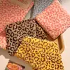 Pano de Limpeza Estampa de Leopardo para Uso Doméstico, Absorvente e que Não Solta Fiapos, Adequado para Toalhas de Mão de Banheiro, Lavagem de Louça de Cozinha e Limpeza