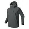 Jaqueta Três em Um Estilo Luotuo para Mulheres e Homens, Jaqueta Hardshell Esportiva Outdoor à Prova de Vento e Impermeável para Montanhismo Conjunto de Duas Peças