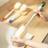 Ferramenta de Limpeza de Copos, Escova para Copos, Escova de Limpeza, Esponja de Bucha, Esponja com Cabo Longo, Escova para Mamadeiras, Limpeza e Remoção de Manchas de Copos de Água