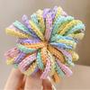 Elástico de cabelo infantil não machuca cabelo elástico acessórios de cabelo para meninas tamanho pequeno faixa de cabelo alta elasticidade corda de cabelo para bebê menina Cabelo Princesa