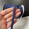 Encaje elástico con volantes de 6 mm y 10 mm, accesorios para ropa de muñeca, borde de puño para ropa infantil, manualidades