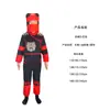 Fantasia Ninja Japonesa Infantil para Crianças Cosplay com Faca Traje de Assassino Roupas de Samurai Mascarado Noturno