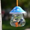 Venta al por mayor puesto de botella de pez QQ juguete accesorios para juegos entre padres e hijos pecera pequeña de plástico botella de tortuga botella QQ botella de medusa