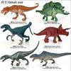 Modelo de Vida Selvagem Plástico Transfronteiriço de 1-9 Polegadas Simulação Aves Mini Pequeno Oceano Pequeno Dinossauro Modelo Brinquedo