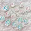 Dulce Brisa Fresca Princesa de las Hadas Alicia Campana Jazmín Blancanieves Colgante Pulsera DIY Collar Accesorios con Cuentas