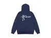 Comercio Exterior Dropshipping Marca Europea y Americana Nueva Tendencia Estampado de Letras Sudadera Unisex con Capucha Abierta