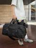 Bolsa de Armazenamento de Grande Capacidade para Homens e Mulheres, Mochila Grande Diagonal Portátil para Exterior, Bolsa de Ombro Esportiva, Bolsa de Ginástica, Bolsa de Viagem com Compartimento
