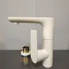 Torneira de aço inoxidável lavatório lavatório água quente e fria mesa de lavatório de banheiro doméstico armário de banheiro torneira de lavatório