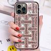 Zhichen comercio exterior nueva marca grande aplicable funda para teléfono Apple 13promax laberinto lateral con diamantes de imitación cubierta protectora de diamantes