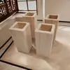 Protectores para Patas de Mesa, Patas de Cama Sólidas de Madera que Aumentan la Altura, Extensores para Patas de Mesa y Sillas, Elevadores de Altura para Patas de Sofá, Almohadillas para Aumentar la Altura de Muebles, Almohadillas para Pies de Cama