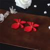 Long Petal Ling Ya Estilo Spray Paint Brincos Personalidade Feminina All-match Matte Flor Brincos Joias da Moda