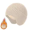 Gorro de invierno gorro con protección para las orejas forro polar grueso cálido protección para las orejas gorro de punto de cachemira a prueba de frío gorro Joker gorro venta al por mayor