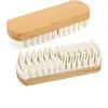 Cepillo para zapatos de gamuza, cepillo especial para zapatos de cuero de gamuza, borrador para mantenimiento, cepillo limpiador de gamuza, cepillo para zapatos de cerdas suaves, cepillo de piel de ciervo