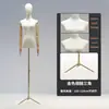 Maniquí de Exhibición de Ropa para Mujer de Medio Cuerpo Maniquí para Vestido de Novia Soporte de Exhibición Estante para Ropa Accesorios para Maniquíes de Tienda de Ropa