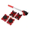 Novo Conjunto de Ferramentas para Mudança, Kit de Ferramentas Conveniente para Mudança com Rodas Universais, Ferramenta para Mover Móveis, Gadget Robusto para Mudança