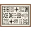Tapete para Mesa de Comedor, Encimera, Cocina, Resistente a Manchas, Aislante Térmico, Diatomeas, Estilo Retro Europeo, Floral