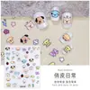 Novos Adesivos de Gel para Unhas Desenho Animado DIY Pet Fofo Decoração de Unhas Adesivos Manicure Estéreo Em relevo 5D