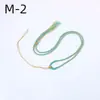 Corda para Pingente de Fio de Algodão Torcido à Mão Colar Estilo Xizang para Mulheres, Pingente de Jade Thangka, Jadeíta, Acessórios de Corda para Joias DIY Dourados para Homens