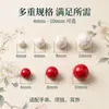 Cuentas Sueltas de Cerámica Imitación Turquesa Cuentas Redondas Materiales Hechos a Mano para DIY Cuentas para Pulsera Cuentas Pequeñas de Arroz Accesorios para Pulseras