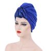 Amazon Aliexpress Comercio Exterior Nuevo Gorro de Capullo de Flor de Satén de Capa de Aire Sombrero Africano Gorro Turbante Venta Directa de Fábrica
