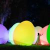 Lámpara de Piso Inflable Creativa con Forma de Huevo, Balancín, Decoración, Accesorio LED que Cambia de Color, Lámpara Inflable con Forma de Huevo para Ambiente