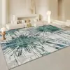 Alfombra de terciopelo de cristal francés para suelo, sala de estar, resistente a las manchas y fácil de cuidar, alfombrilla para sofá y mesa de café, dormitorio, mesita de noche, manta antideslizante