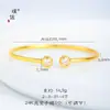 Collar de burbuja con un solo diamante incrustado de oro brillante 24K Puzuo, cadena para la clavícula de circonita de ocho corazones y ocho flechas, cadena para el cuello de moda versátil para mujer