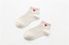 Novas Meias Curtas Esportivas Misturadas Femininas Love Versáteis para Primavera e Verão Meias Cano Baixo Femininas Estilo Harajuku Japonês Atacado de Meias