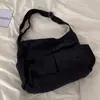 Bolso de hombro para mujer estilo retro workwear, bolso cruzado, bolso de lona, estilo callejero, gran capacidad, bolso tote artístico y casual