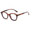 Kufang Nova Amazon Hot Oval Flat Mirror Europeu e Americano Retro Simples All-match Moda Anti-azul Óculos