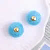 Pingentes Pequenos de Bola de Feltro Outono e Inverno Japonês e Coreano Charms para Brincos DIY Pingente de Colar Corrente de Celular Acessórios de Corrente de Bolsa