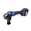 Amoladora Angular Inalámbrica Sin Escobillas Dongcheng DCSM04-125 1000W Amoladora de Alta Potencia Máquina de Corte Máquina Pulidora