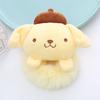 Nuevo Lindo Perro Gui de Jade Corazón de Niña Anillo para el Cabello de Peluche Merlot Anillo para el Cabello de Muñeca de Dibujos Animados Cuerda para el Cabello Linda