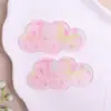 Nuevo Parche Acrílico con Purpurina de Nube para Niña Dulce Accesorio para el Cabello DIY Pasador Pinza Lateral Adorno para el Cabello Pinza para el Flequillo Accesorio Pequeño