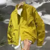 2026 Moda Nueva Tendencia Simple Ropa de Trabajo Cuello Alto Chaqueta Marca de Moda Holgada Versátil Bolsillo con Cremallera Abrigo Casual