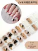 2026 Novos Adesivos de Unhas em Gel para Artes de Unhas de Fabricante Transfronteiriço, Luz de Cura para Adesivos de Unhas Semi-Cura