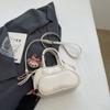 Bolso Texeled de Diseño Nicho Casual para Mujer 2025 Primavera Nuevo Bolso Cuadrado Pequeño Moda Tendencia Bolso Bandolera de Hombro