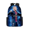 Mochila de escola de futebol transfronteiriça Massey periférica mochila de estudante do ensino fundamental e médio AMI Mochila de jogador internacional saco de camada única