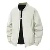Nueva chaqueta tipo piloto estilo americano para primavera y otoño 2026, delgada para hombre, moderna, de corte holgado, chaqueta de béisbol