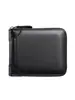 Nova carteira masculina simples curta, carteira masculina multifuncional da moda, porta-moedas, bolsa com zíper, porta-cartões com múltiplos compartimentos para cartões