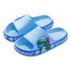 Chinelo Infantil Novo de Verão Sapatos Infantis Chinelo de Dinossauro de Desenho Animado Chinelo Infantil de Sola Macia Antiderrapante Chinelo Masculino e Feminino